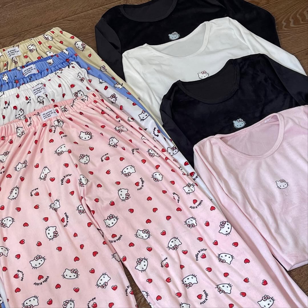 Pyjamas manches longues