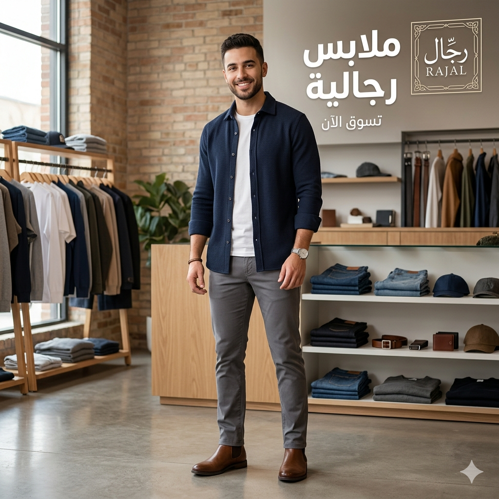 ملابس رجالية