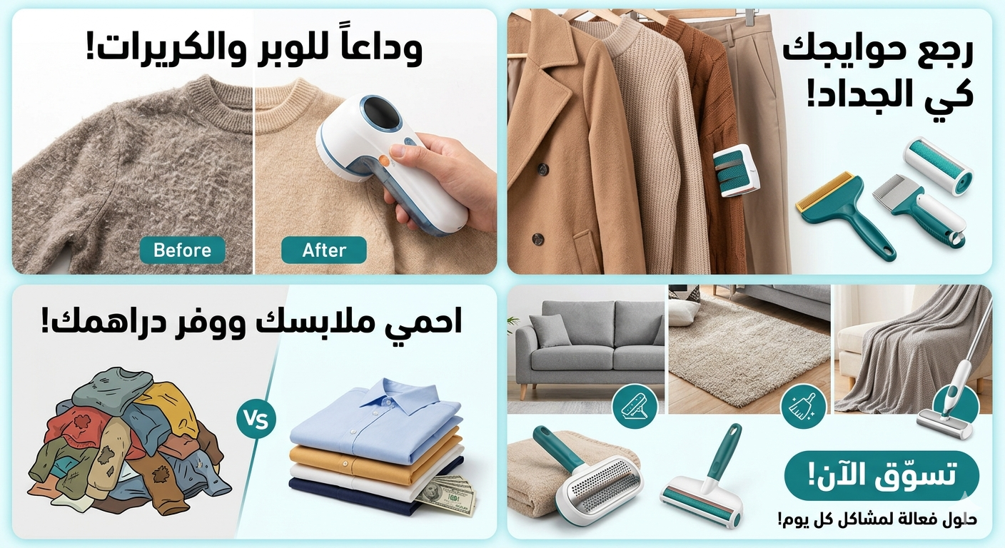 منتجات العناية بالملابس