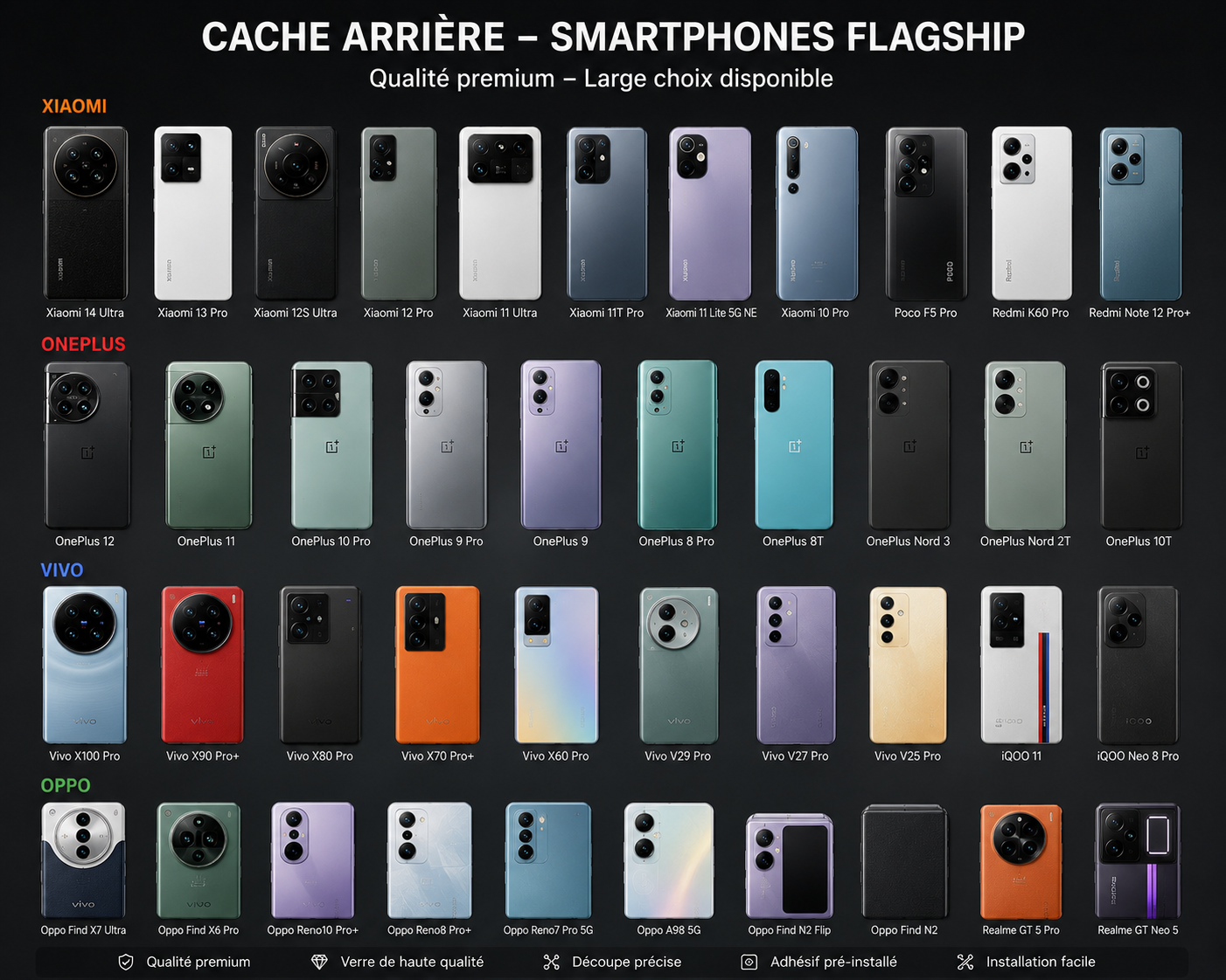 الغطاء الخلفي /Cache arrière