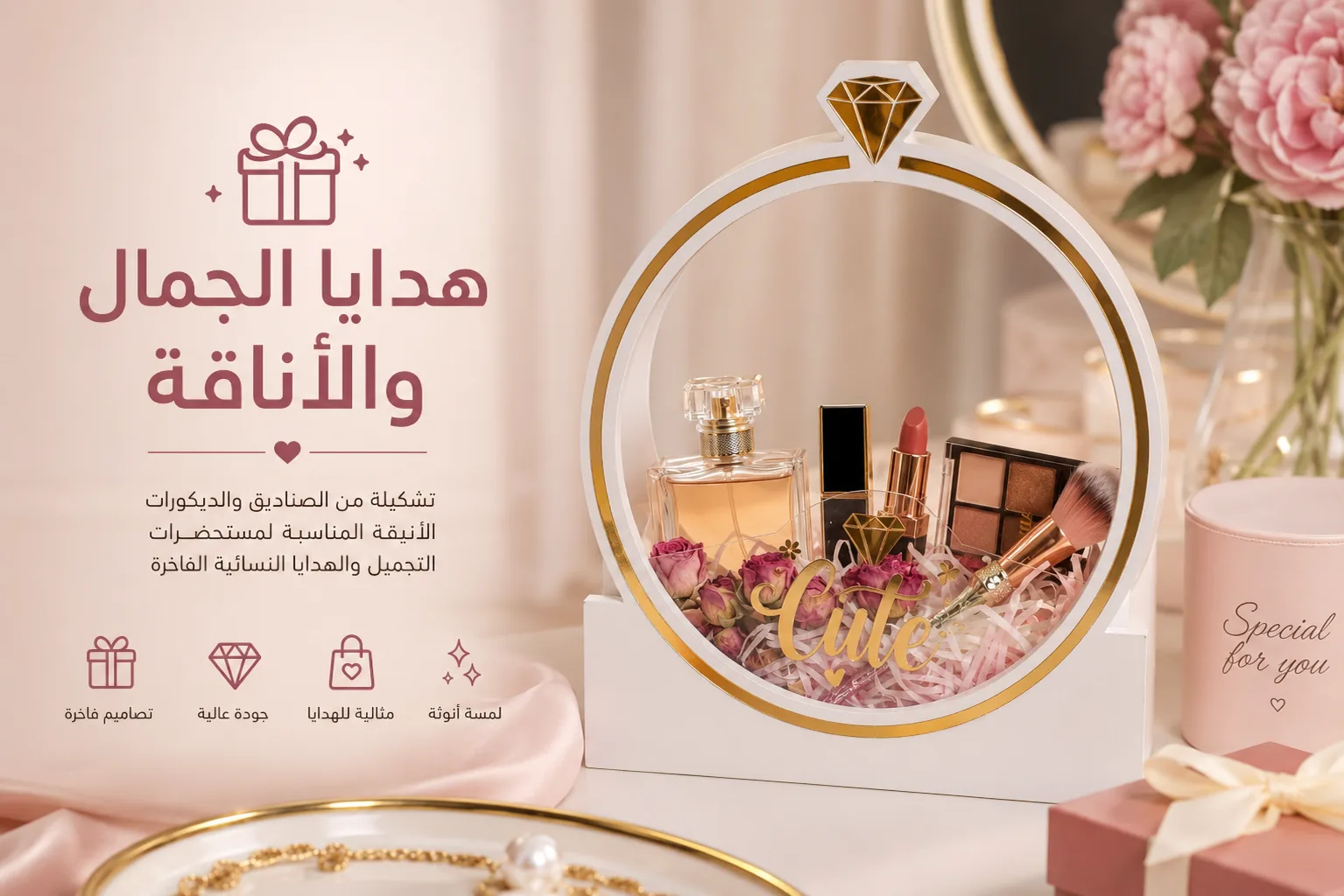 💄 هدايا الجمال والأناقة