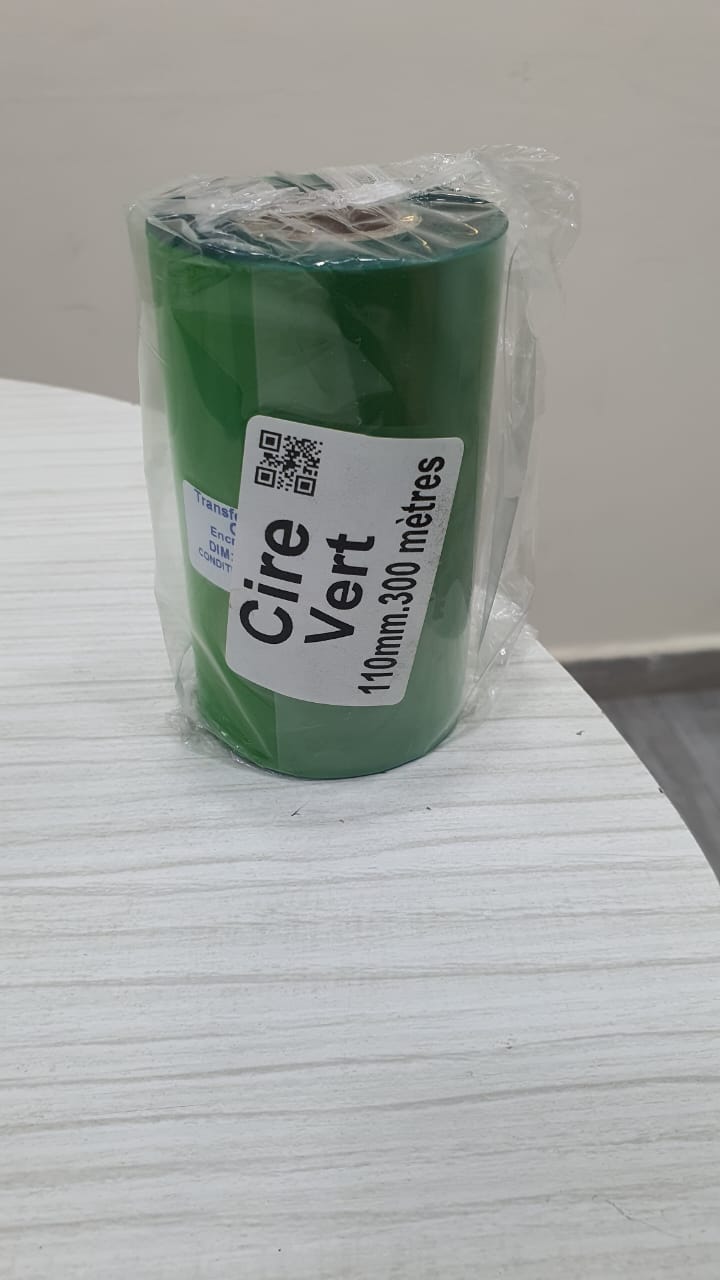 RUBAN CIRE VERT