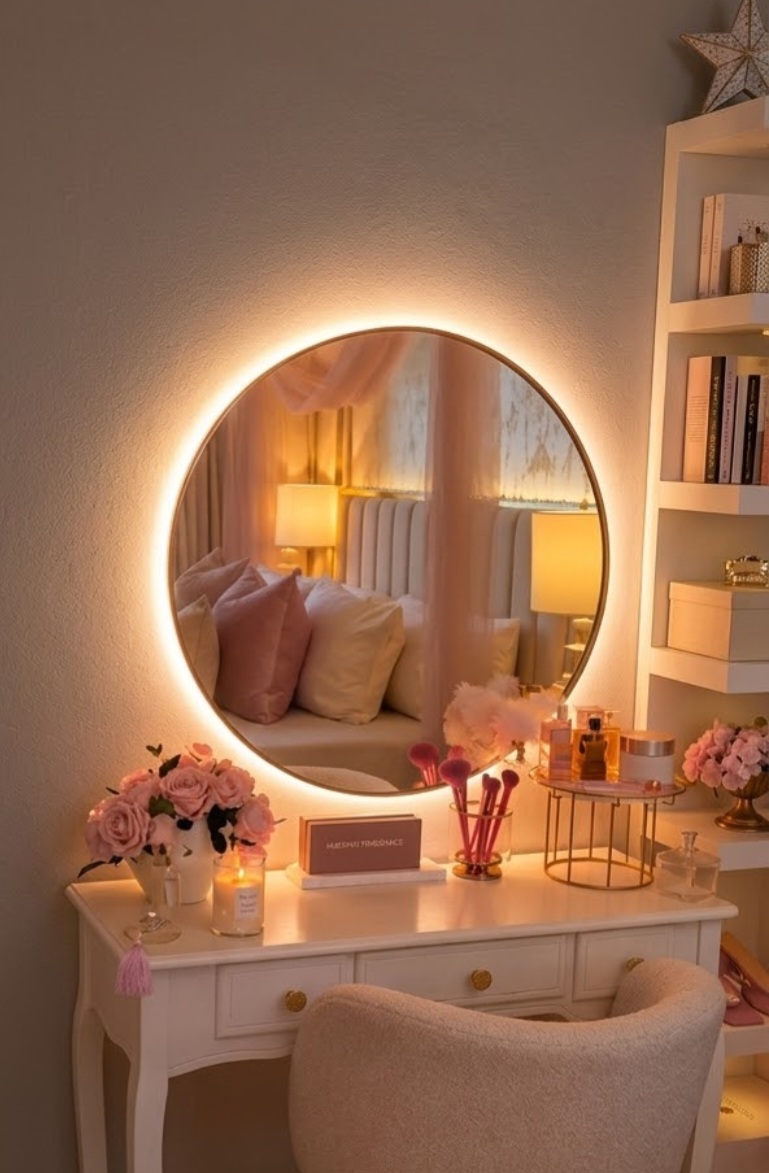 أريد مرآة LED مضيئة 🪞✨️