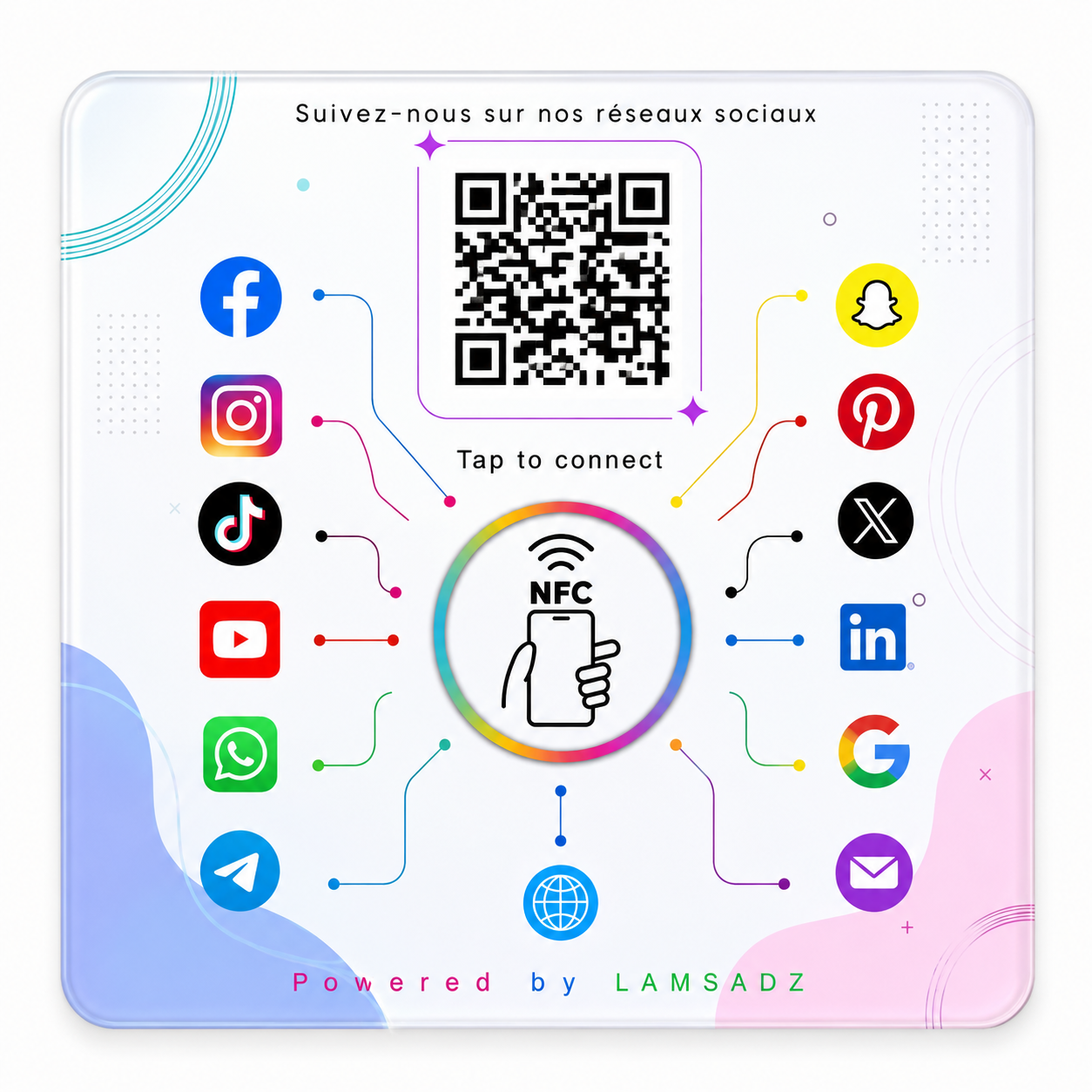 بطاقة الباب ( واجهة المحل )