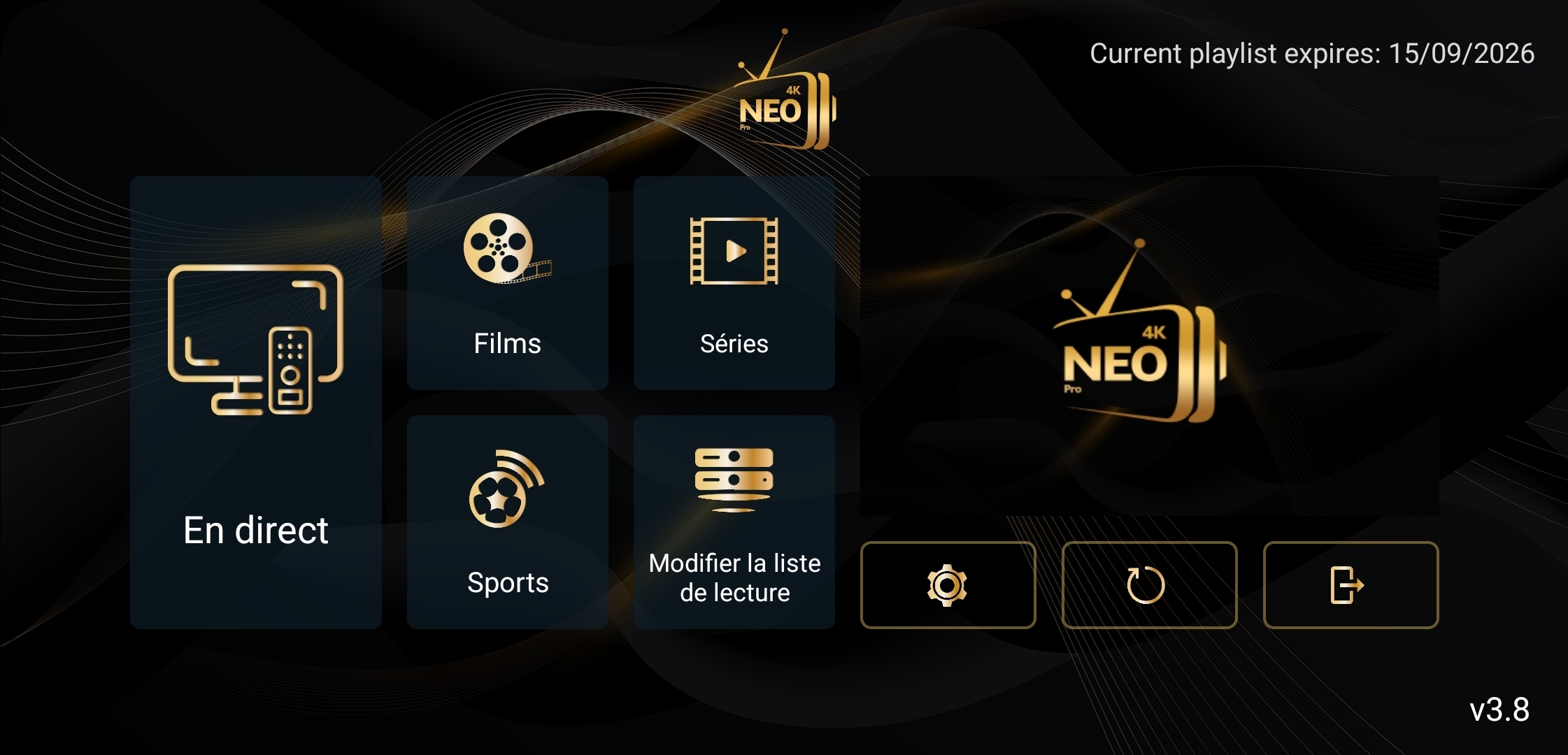 ICONE G-TWO +12 MOIS NEO 4K