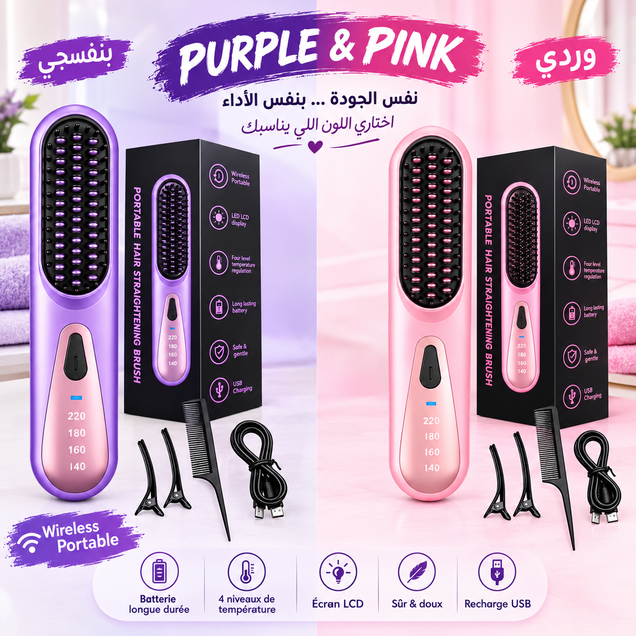 قطعتين 2️⃣ مع خصم🔥+توصيل مجاني 🚚