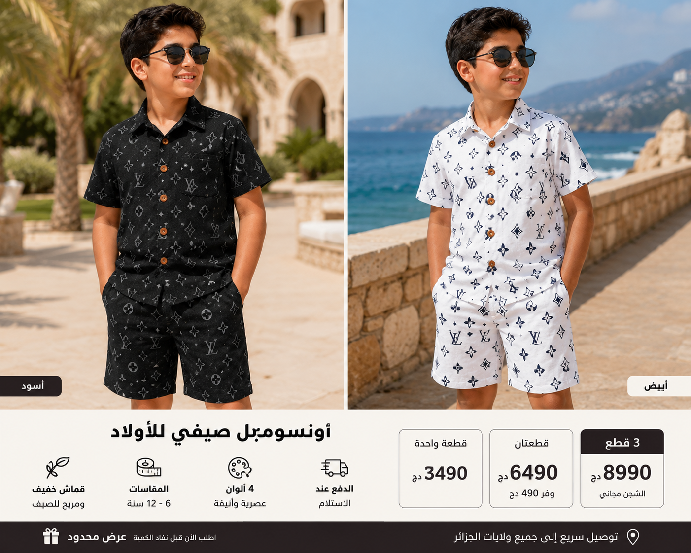 أطلب قطعتين  (2) + تخفيض