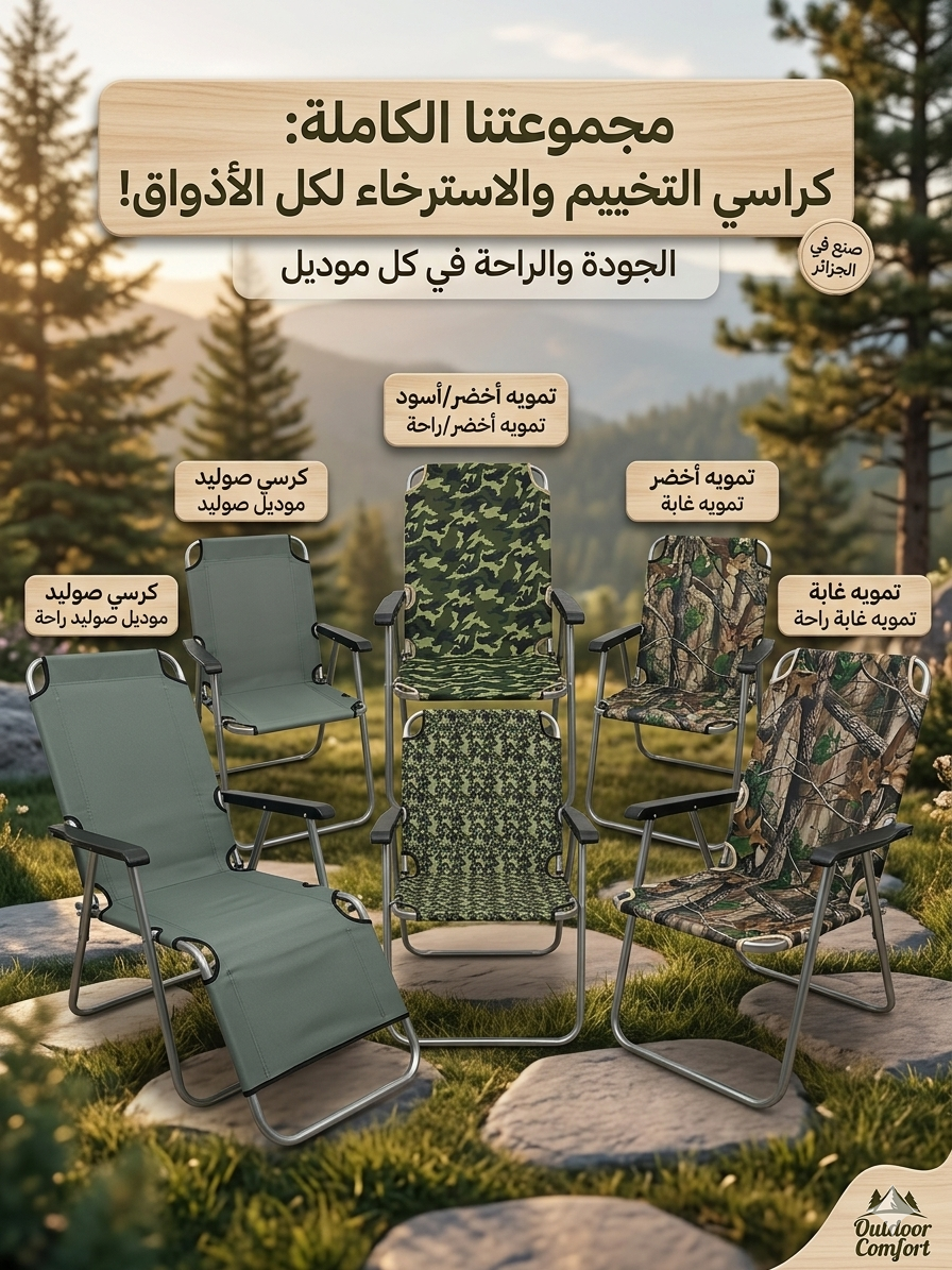 أطلب 3 كراسي واستفد من توصيل مجاني