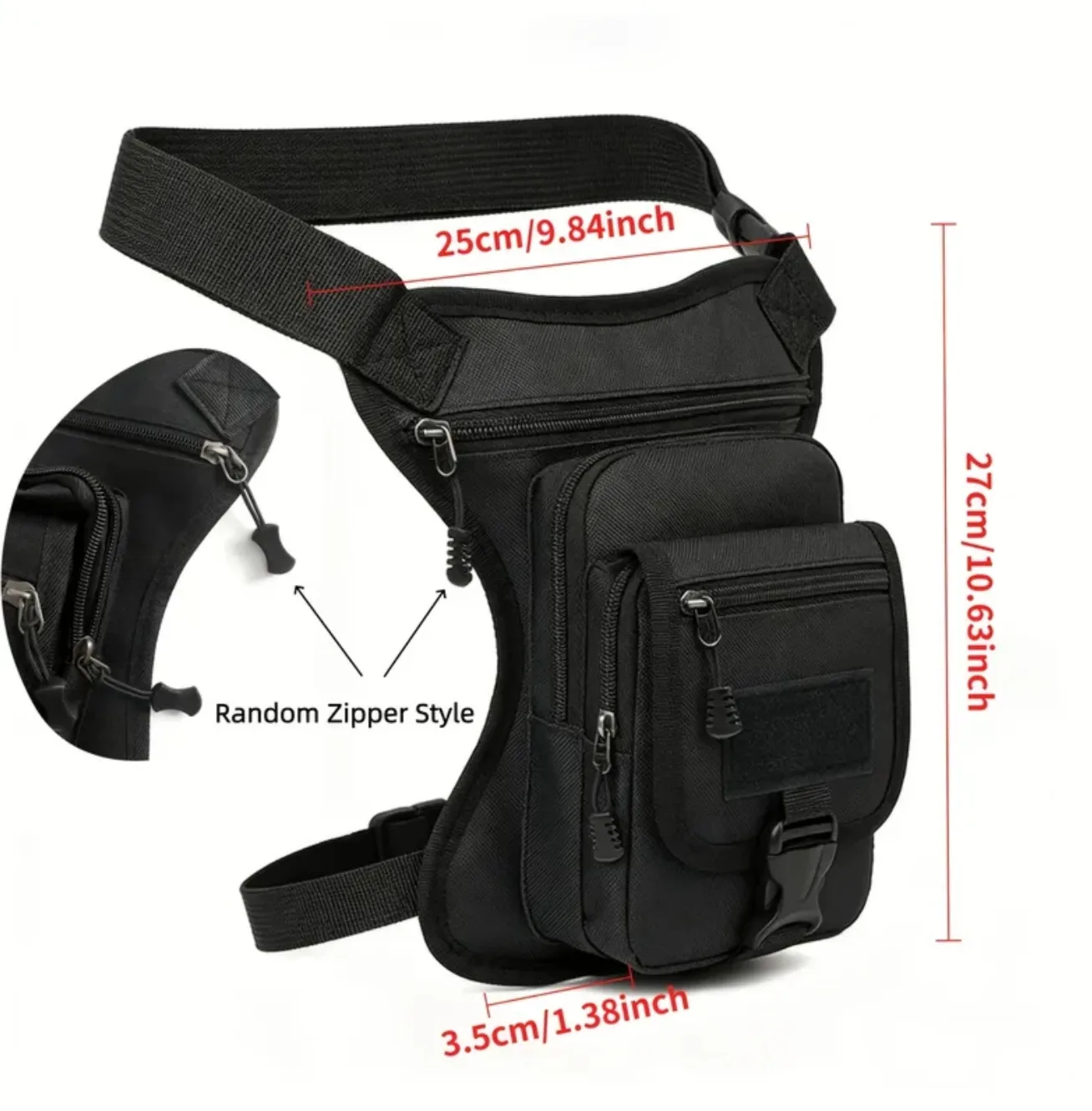 Sac de cuisse tactique pour moto,