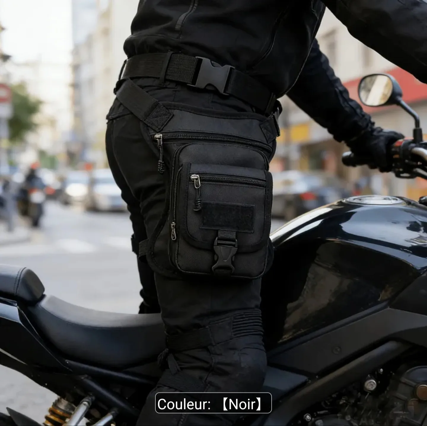 Sac de cuisse tactique pour moto,
