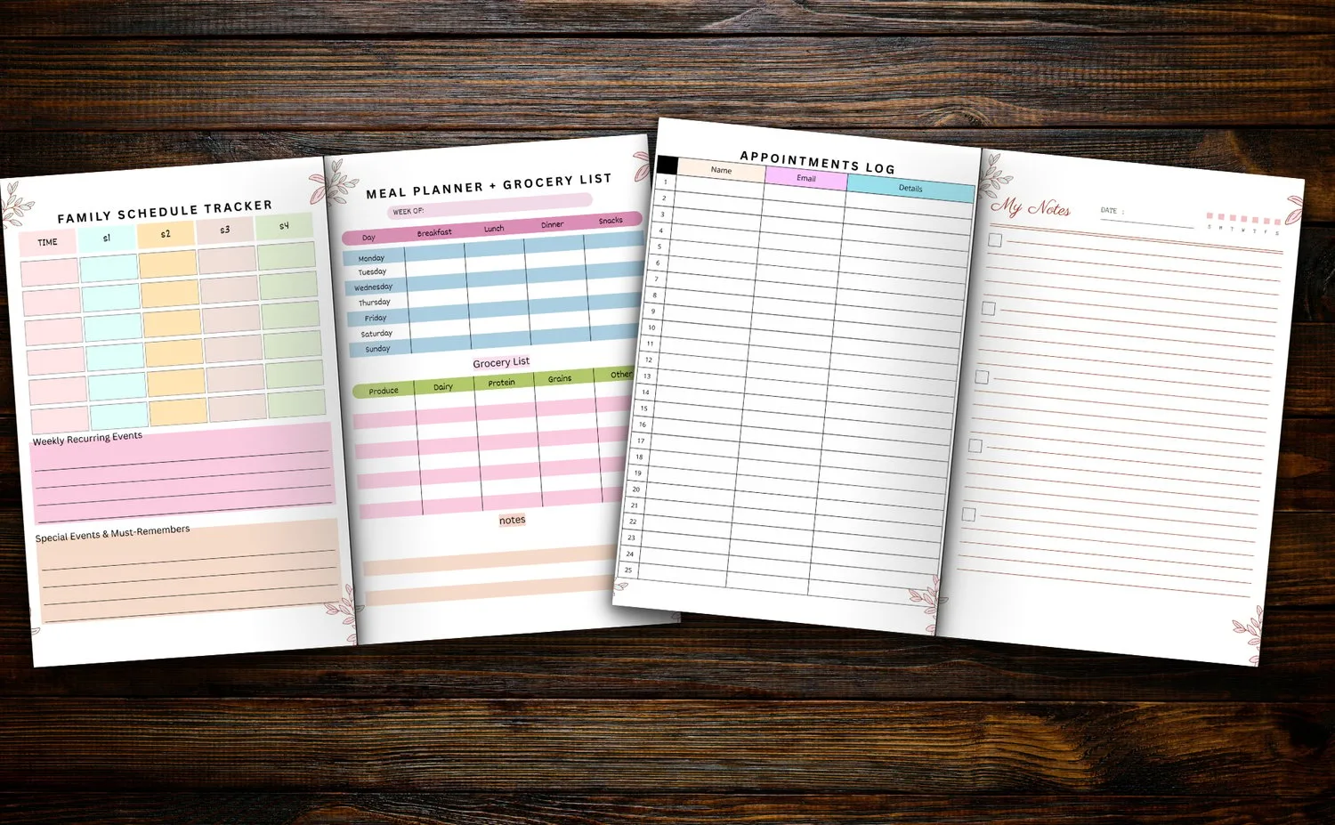 2026 Mom Planner – Stay Organized & Stress-Free Every Day