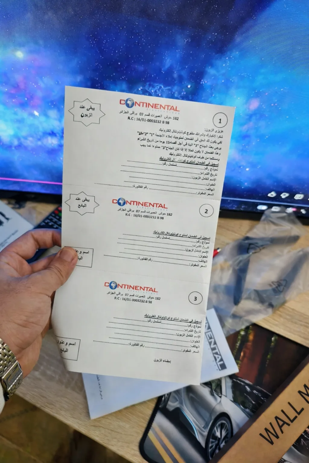 Télévision 32P Simple +Démo Intégrer+support