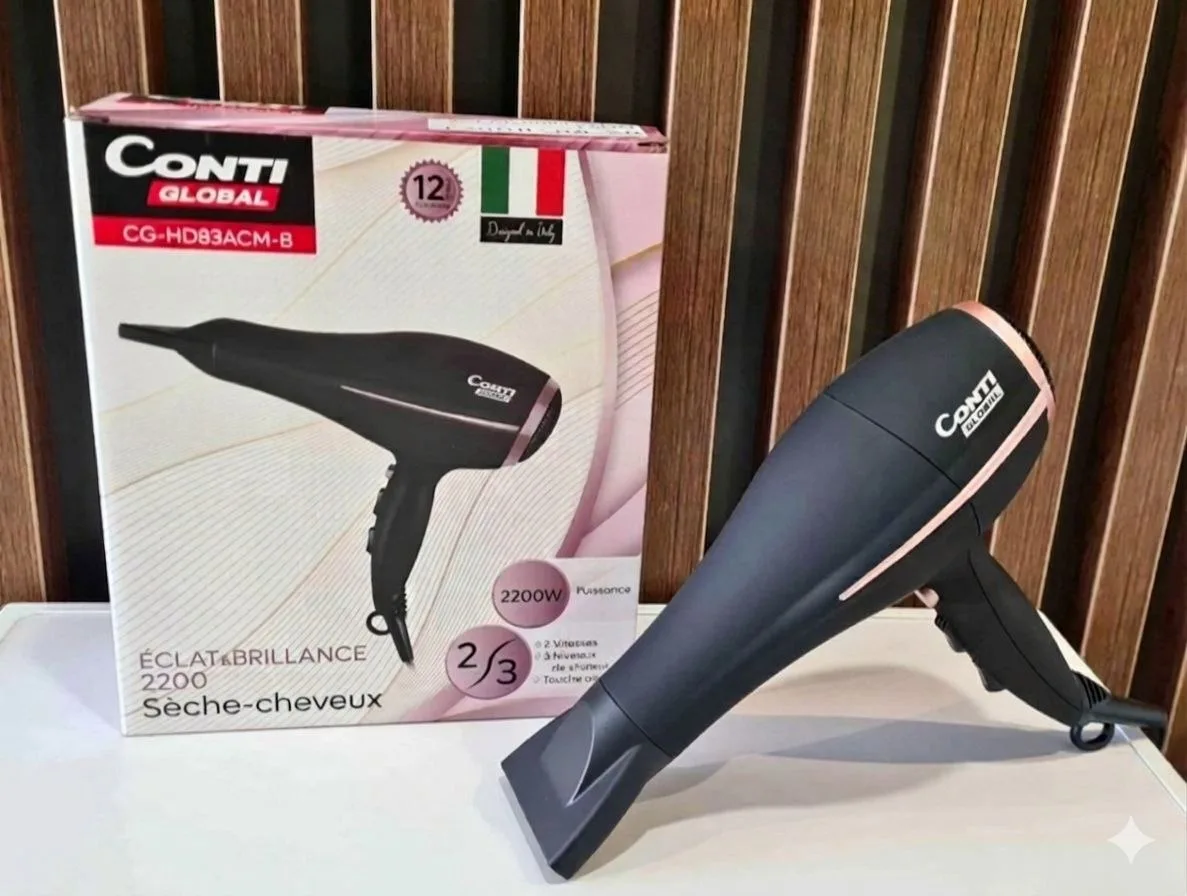 Sèche Cheveux Conti Global Noir 2200W