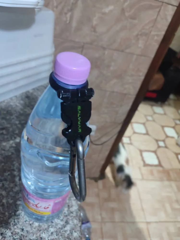 Porte Bouteille Clips للغوص الحر و مختلف النشطات تخييم
