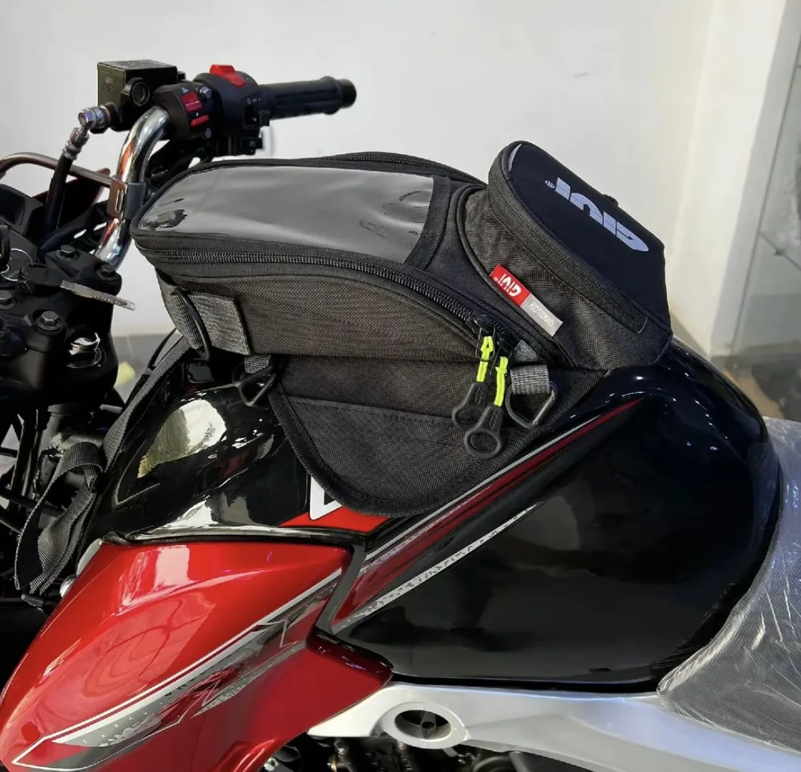 Sac reservoir moto