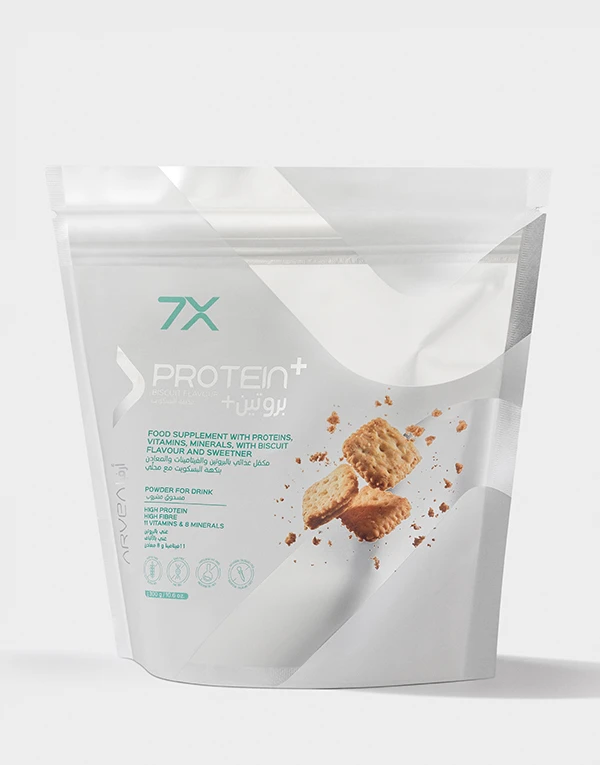7X Protein + saveur Biscuit بروتين بنكهة البسكويت