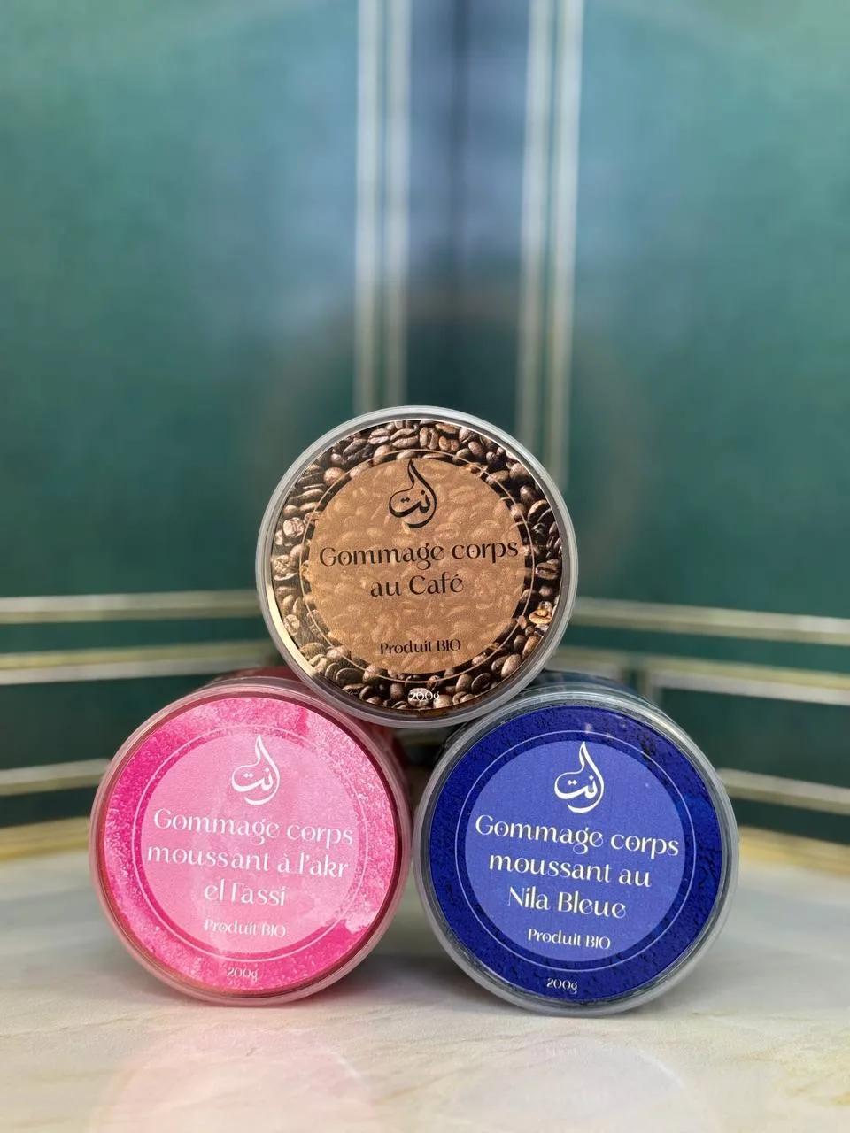 Gommages bio exfoliants