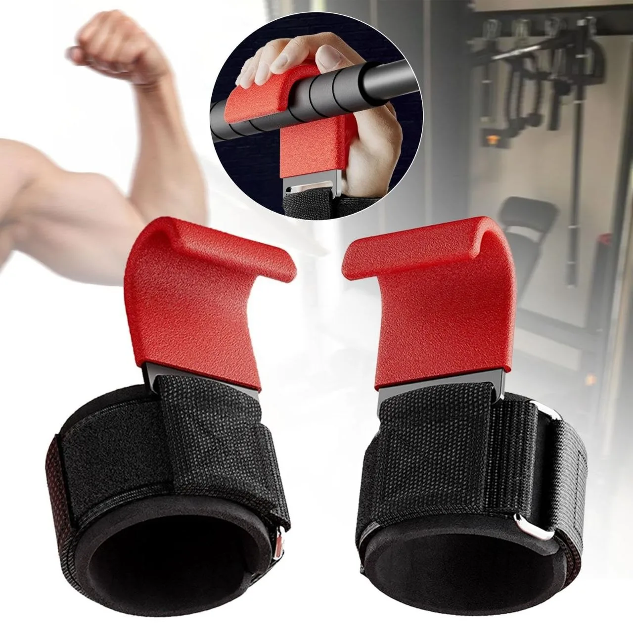 مقابض تمارين العقلة (Pull-up grips / Ab straps)
