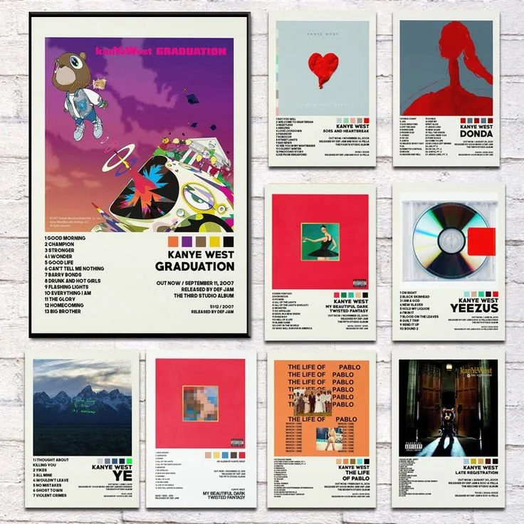 Cadres Spotify Kanye West