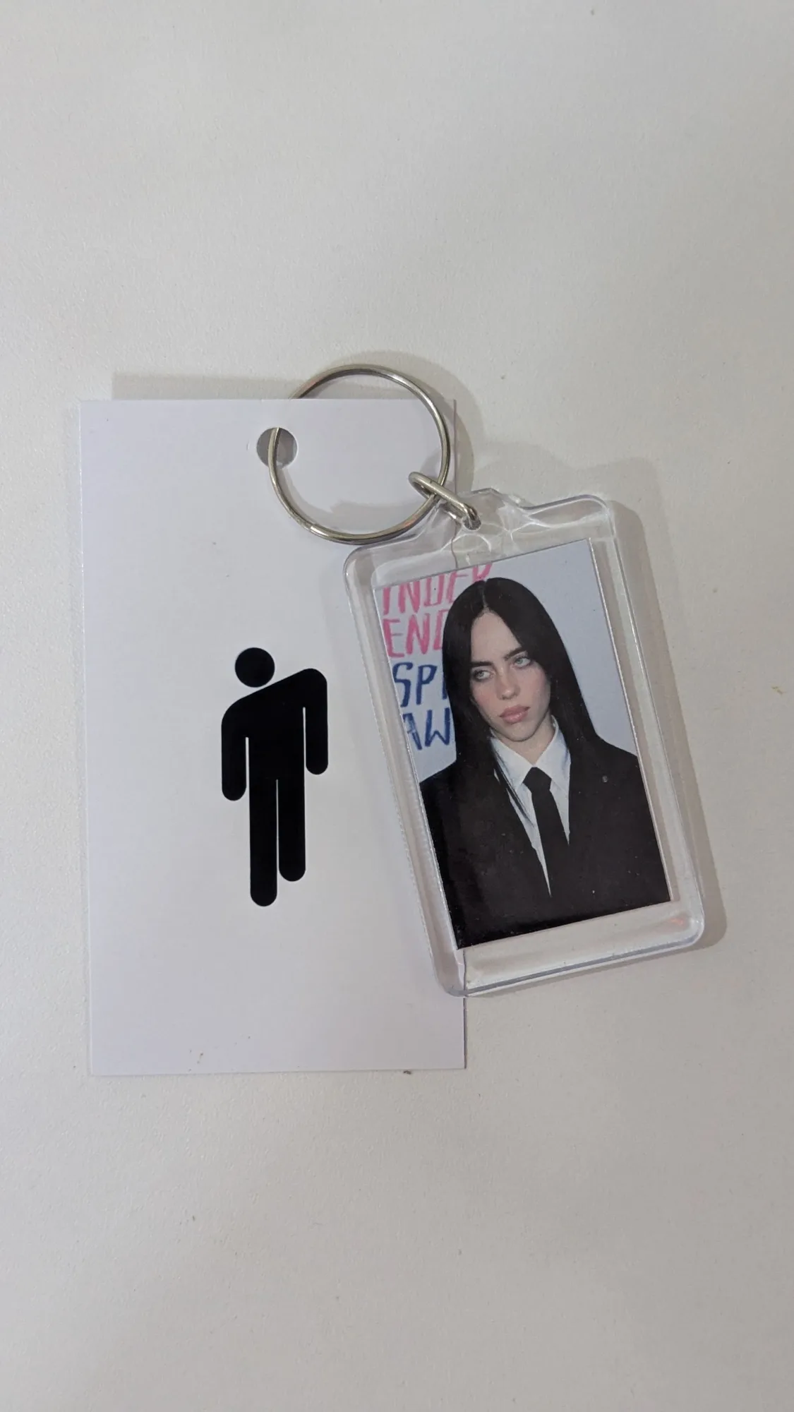 Porte clés photo billie eilish
