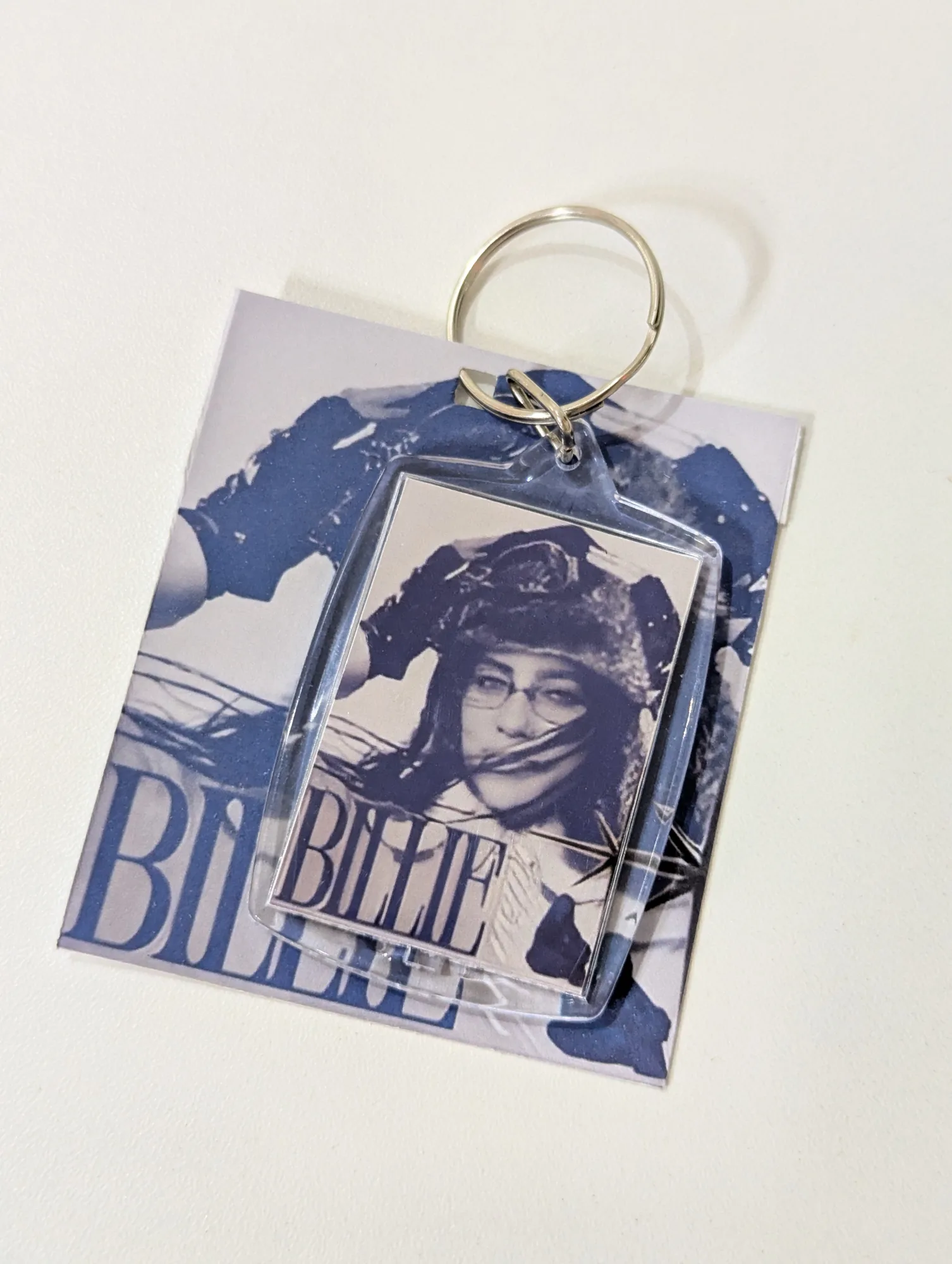 Porte clés photo billie eilish 2