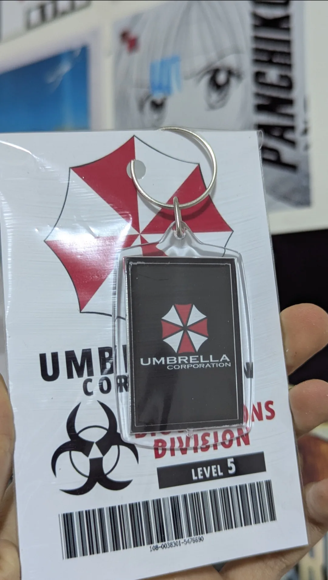 Porte clés Resident evil umbrella
