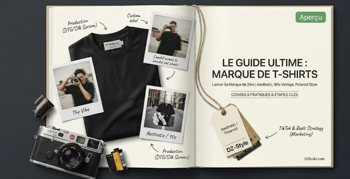 Le Guide Ultime Pour Lancer Sa Marque de T-shirts De Zéro