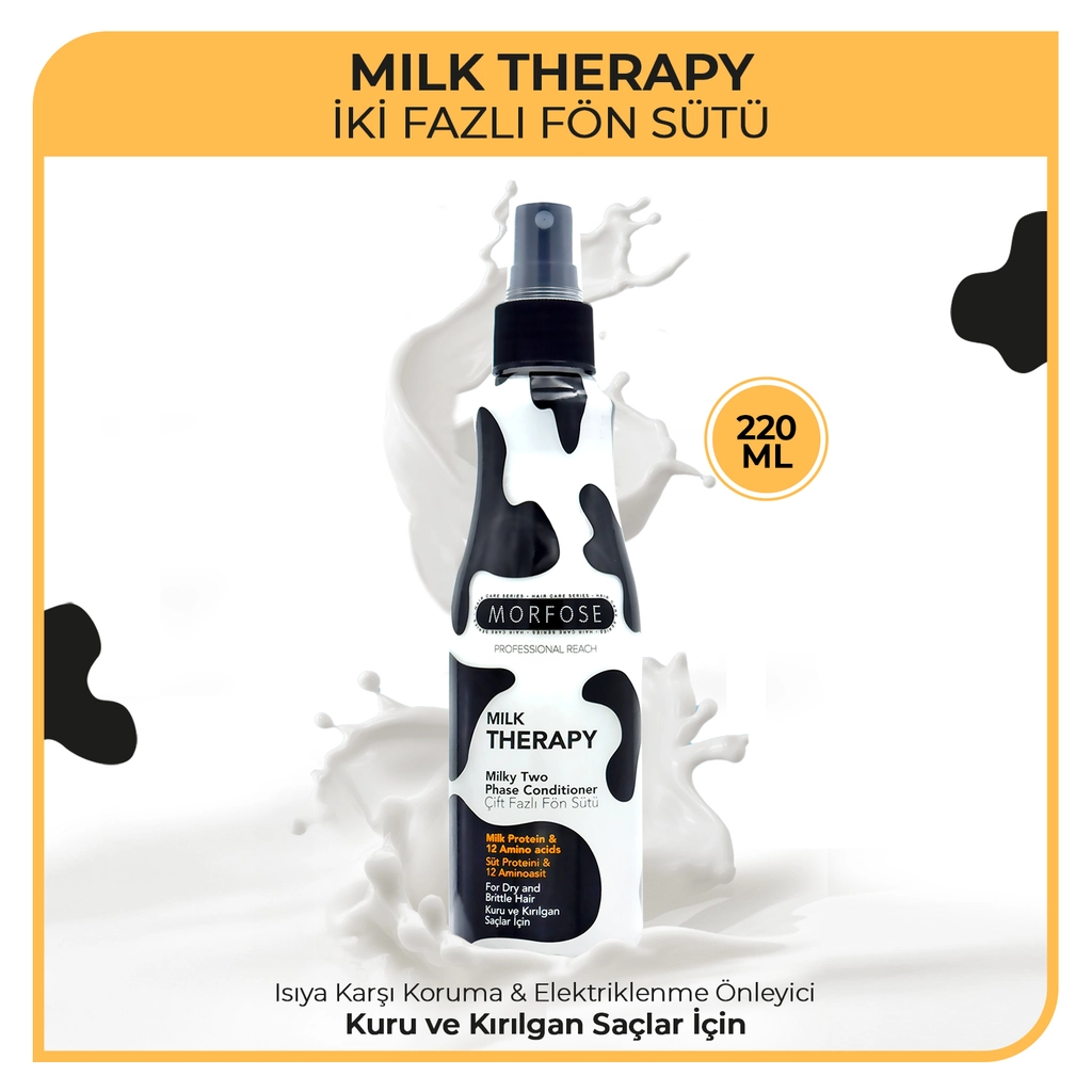 Lait séchant biphasé Morfose Milk Therapy 220 ml