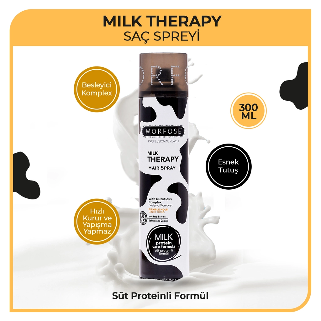 Laque capillaire Morfose Milk Therapy 300 ml