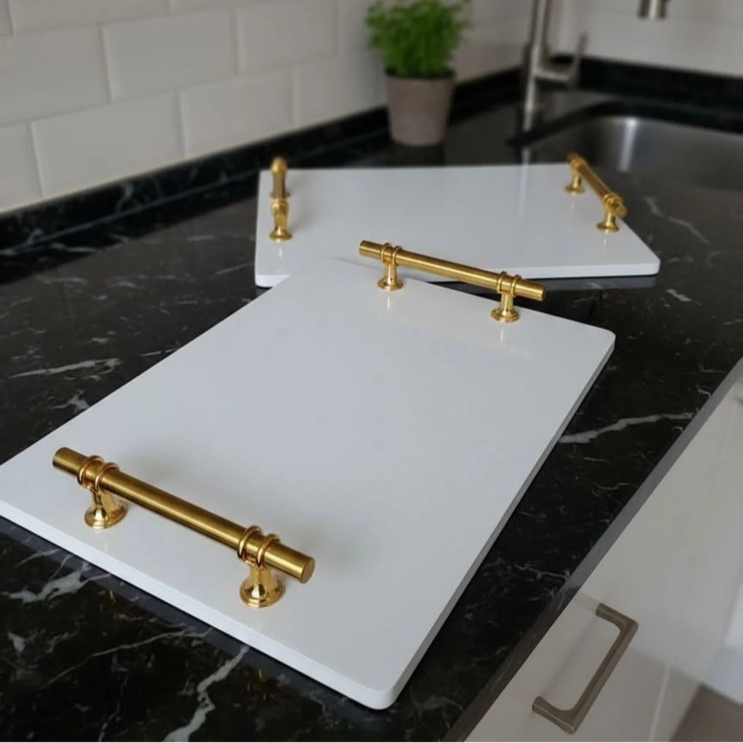 صينية التقديم الفاخرة "Royal Gold"