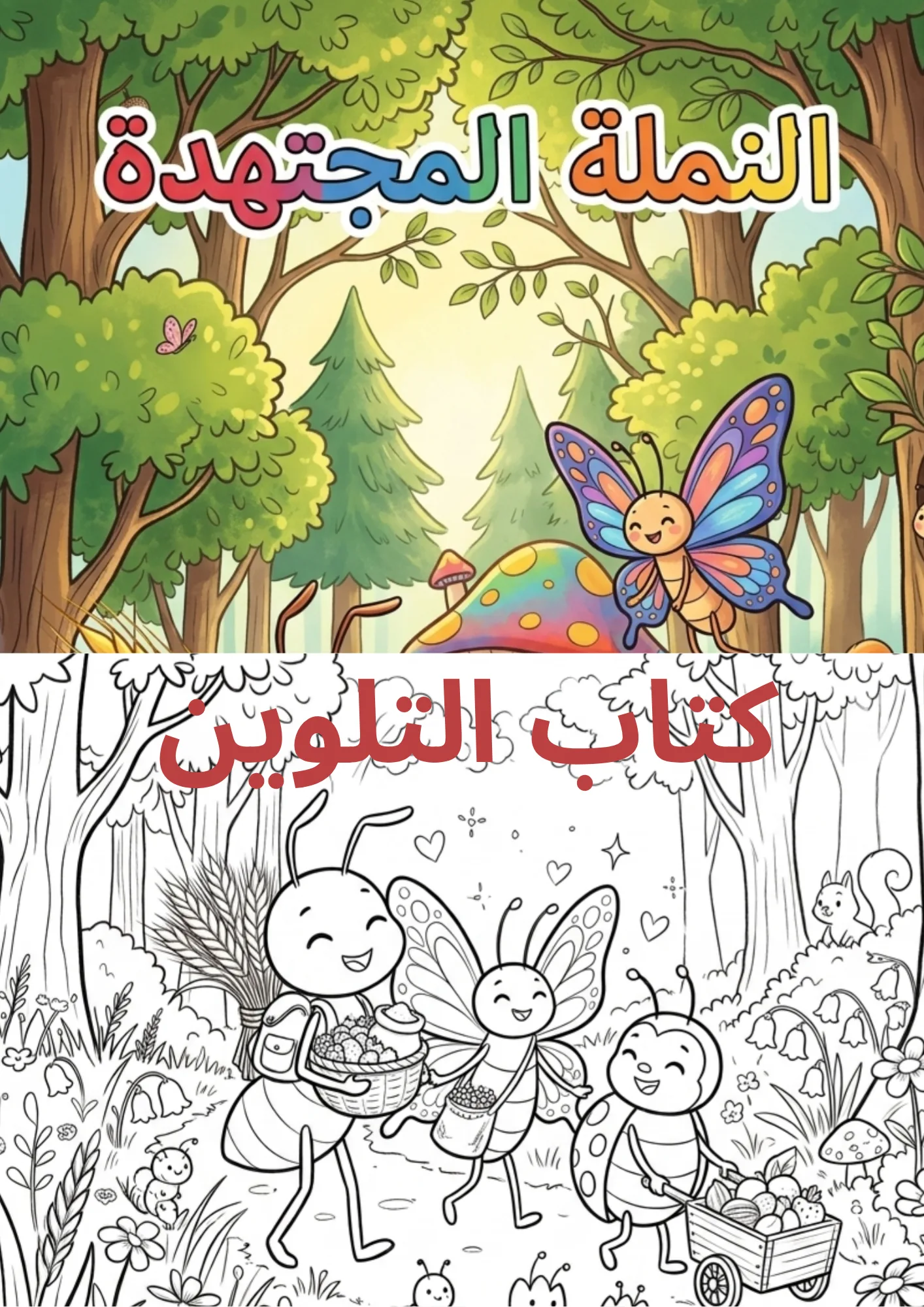 قصة للتلوين
