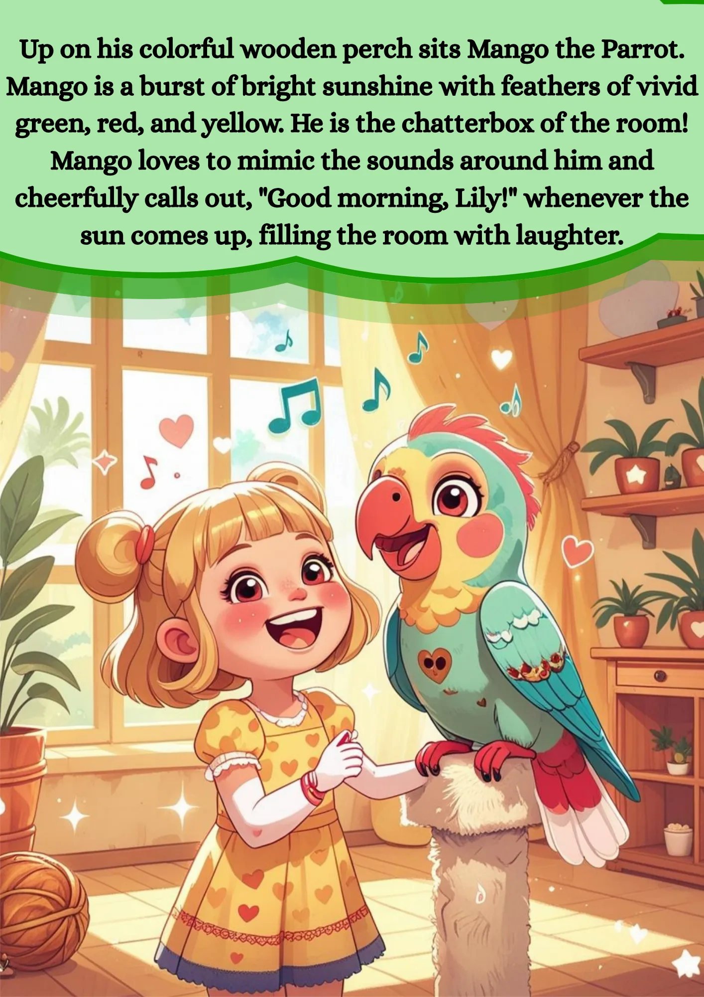 قصة رقمية للاطفال Lilly's cozy room