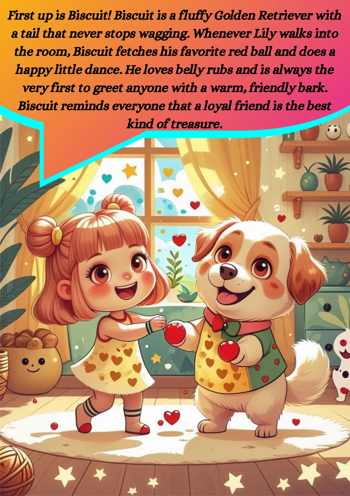 قصة رقمية للاطفال Lilly's cozy room