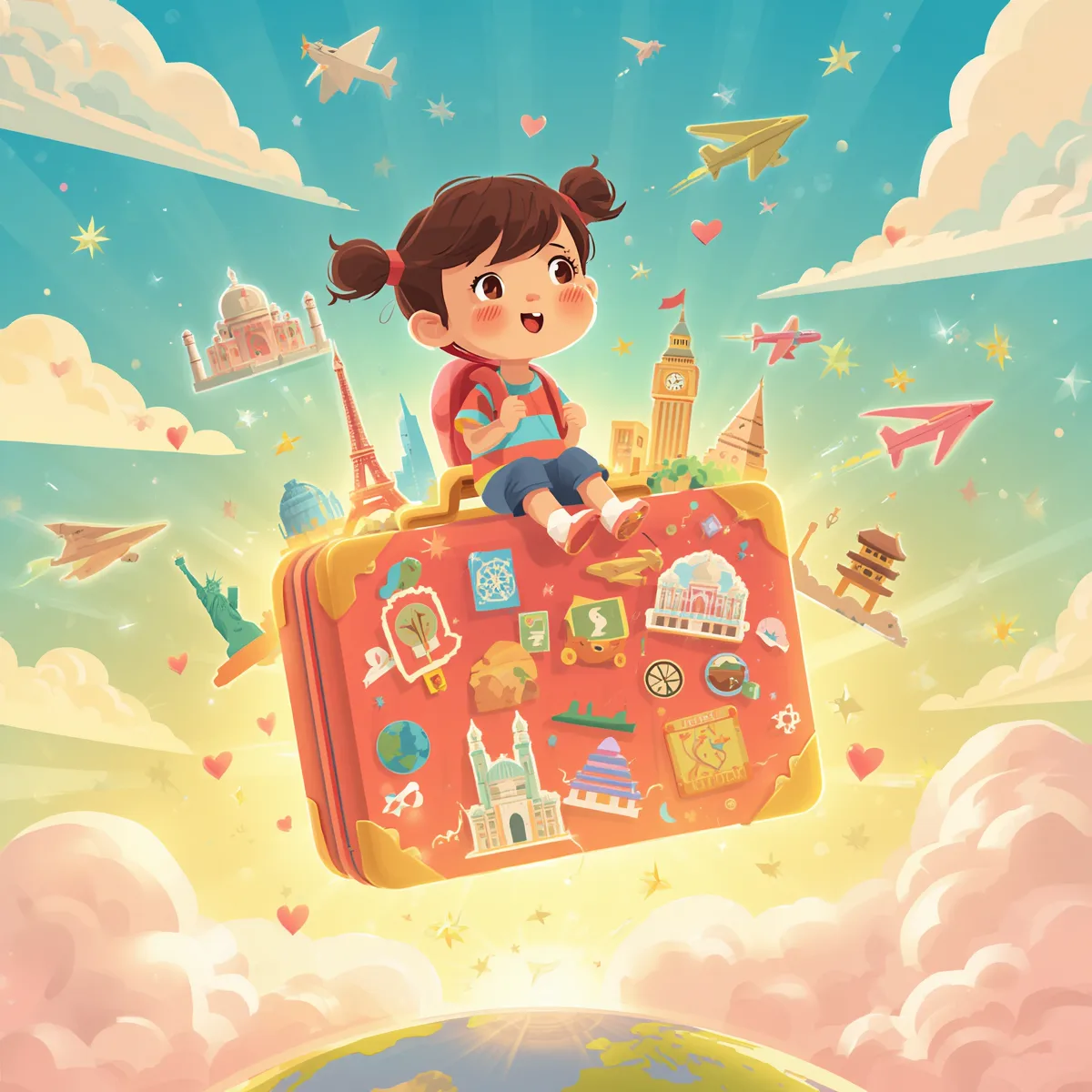 قصة رقمية للاطفال Zara's big world adventure