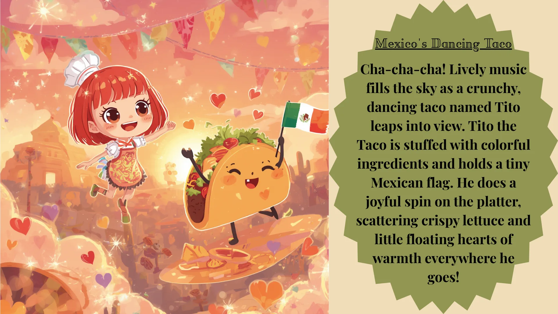 قصة رقمية للاطفال Chef chloe's flying feast