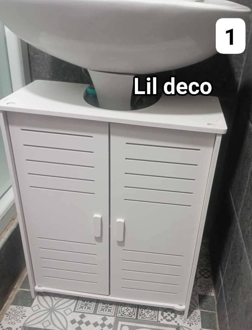 Double-Door Bathroom Cabinet CNC File
