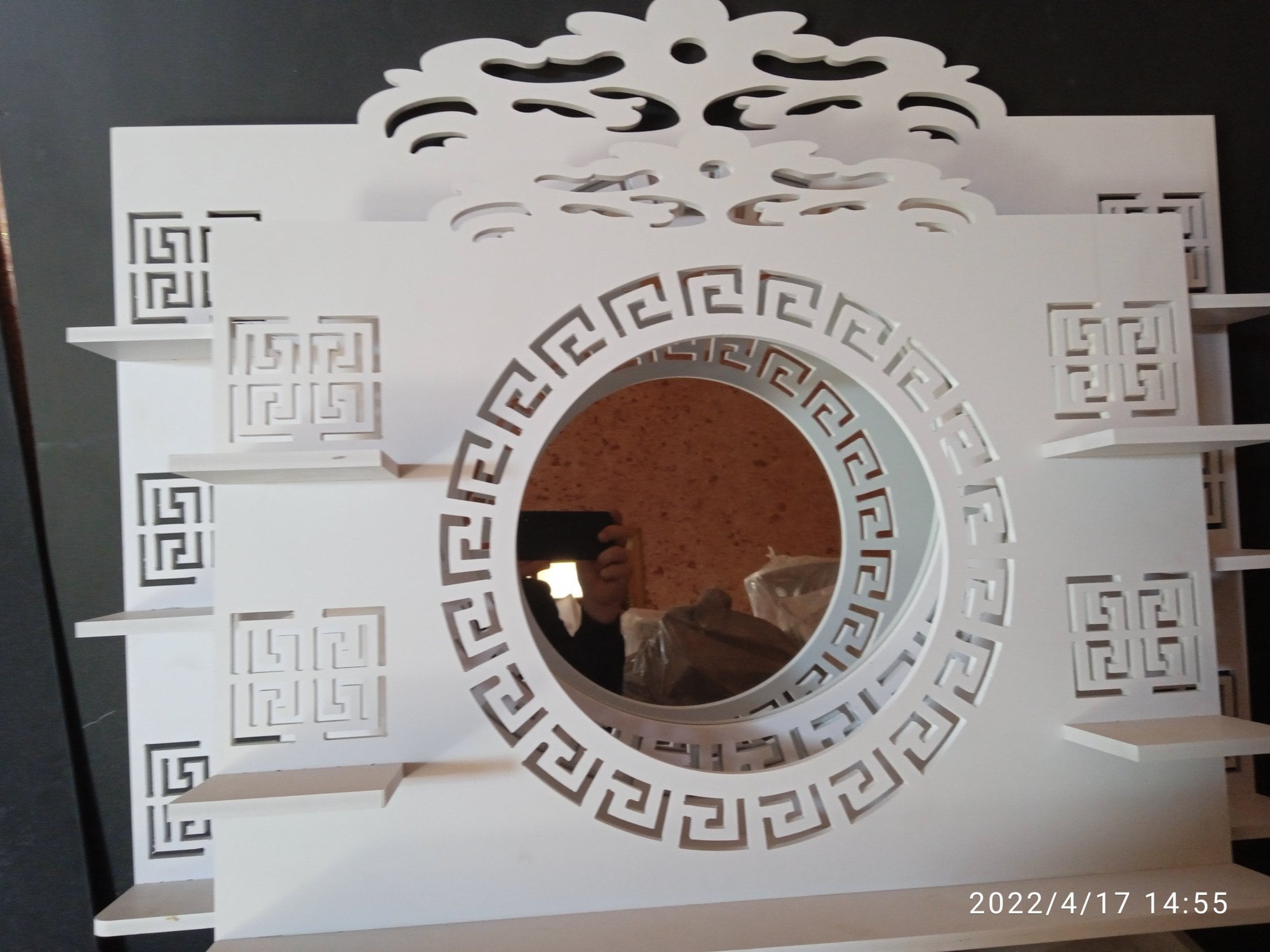Geometric Decorative Mirror Panel CNC File