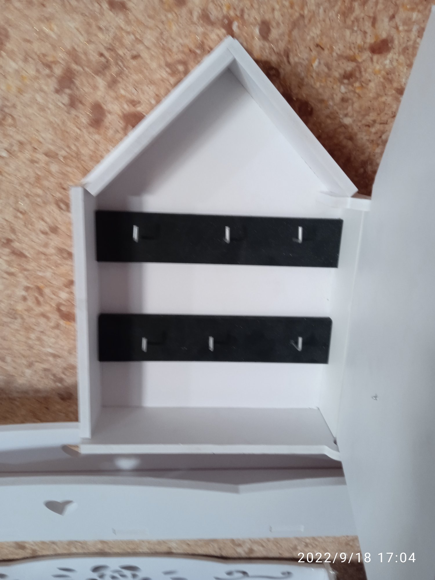 House-Shaped Mail and Key Organizer CNC File