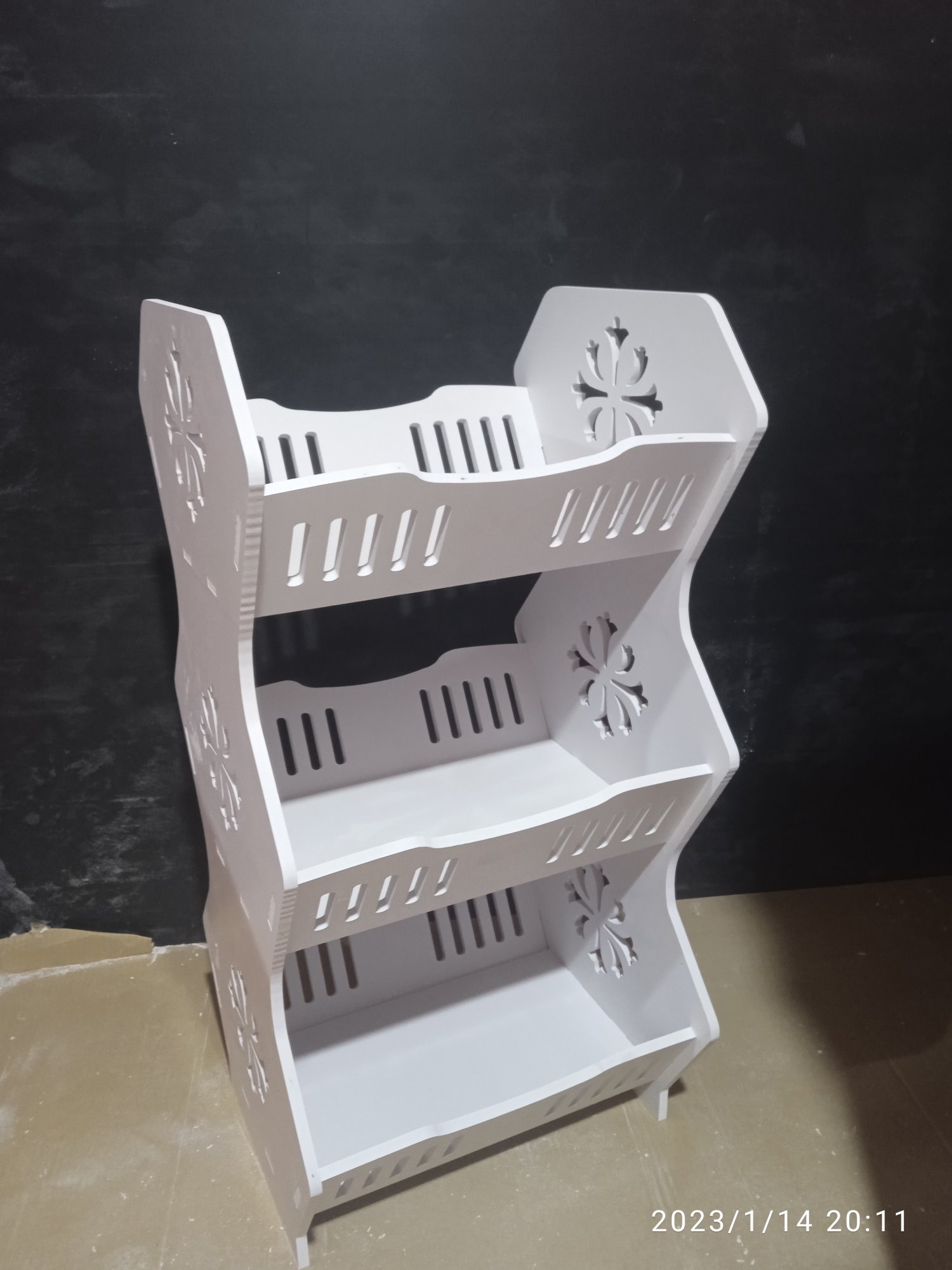 Four-Tier Shoe Storage Rack CNC File