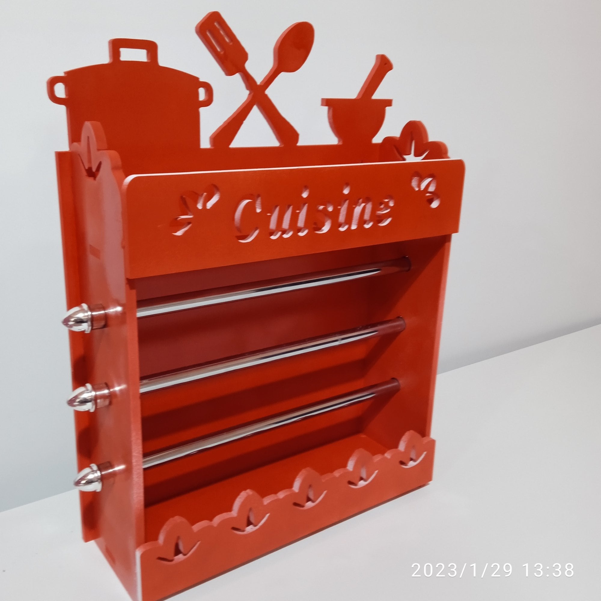 Kitchen Utensil and Spice Rack CNC File
