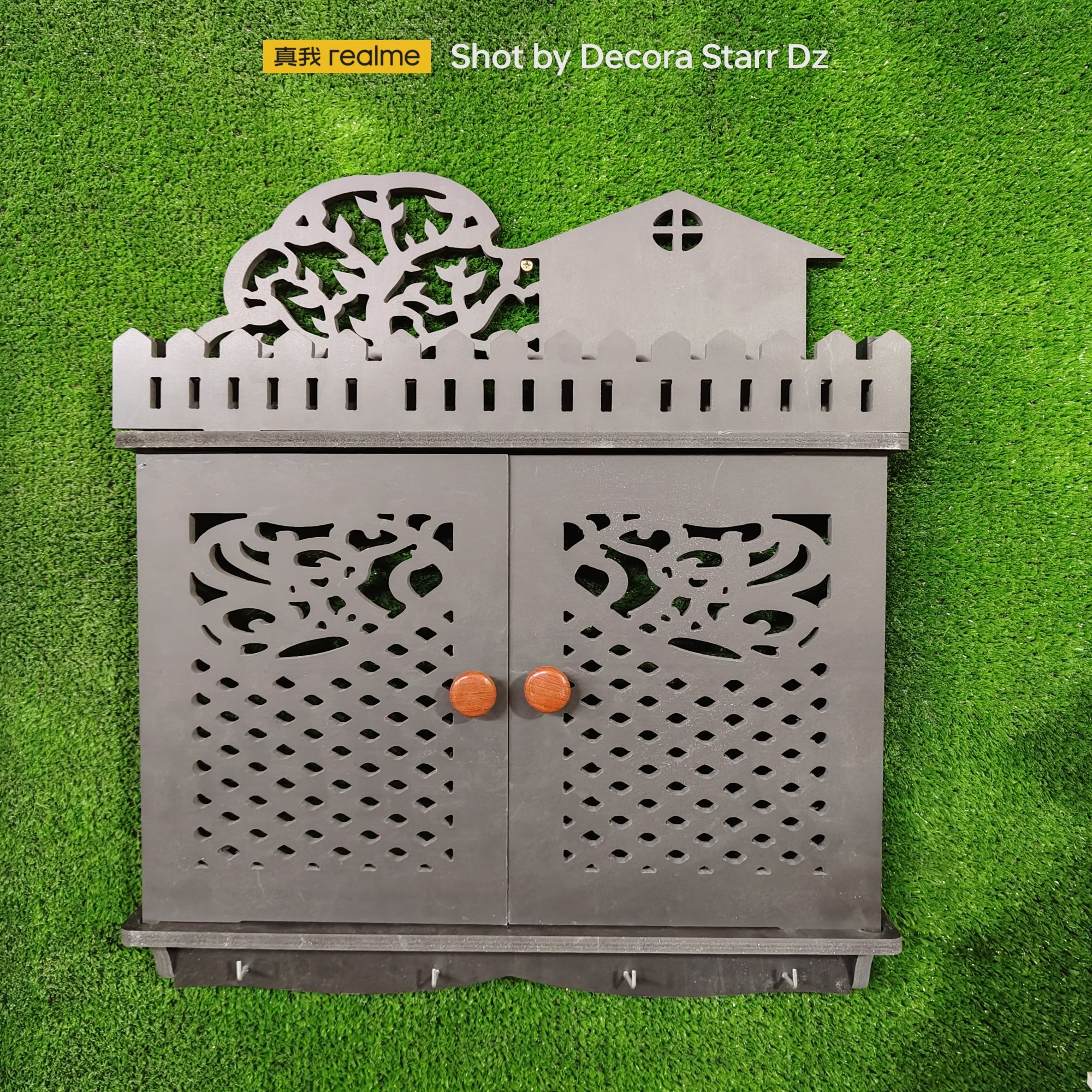 Decorative Wall Key Cabinet CNC File