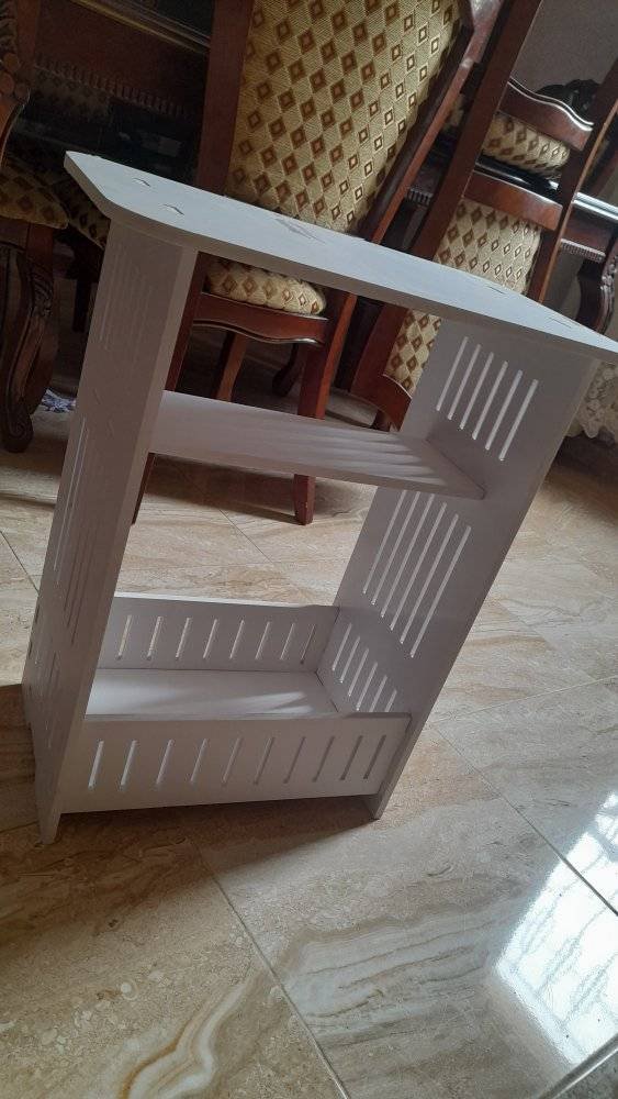 Decorative Slatted Wall Shelf CNC File