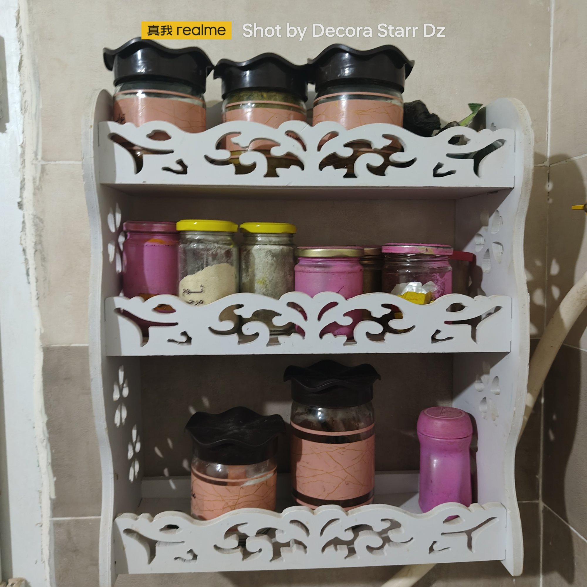 Three-Tier Spice Jar Rack CNC File