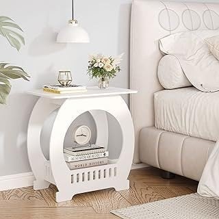 Round Side Table with Magazine Rack CNC File