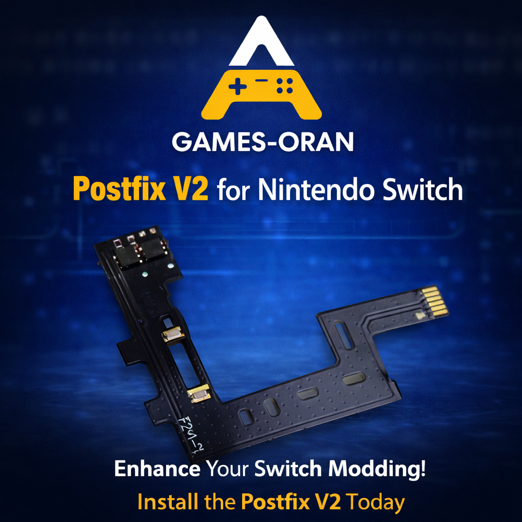 Postfix V2 pour Nintendo Switch - Installation de la puce Picofly
