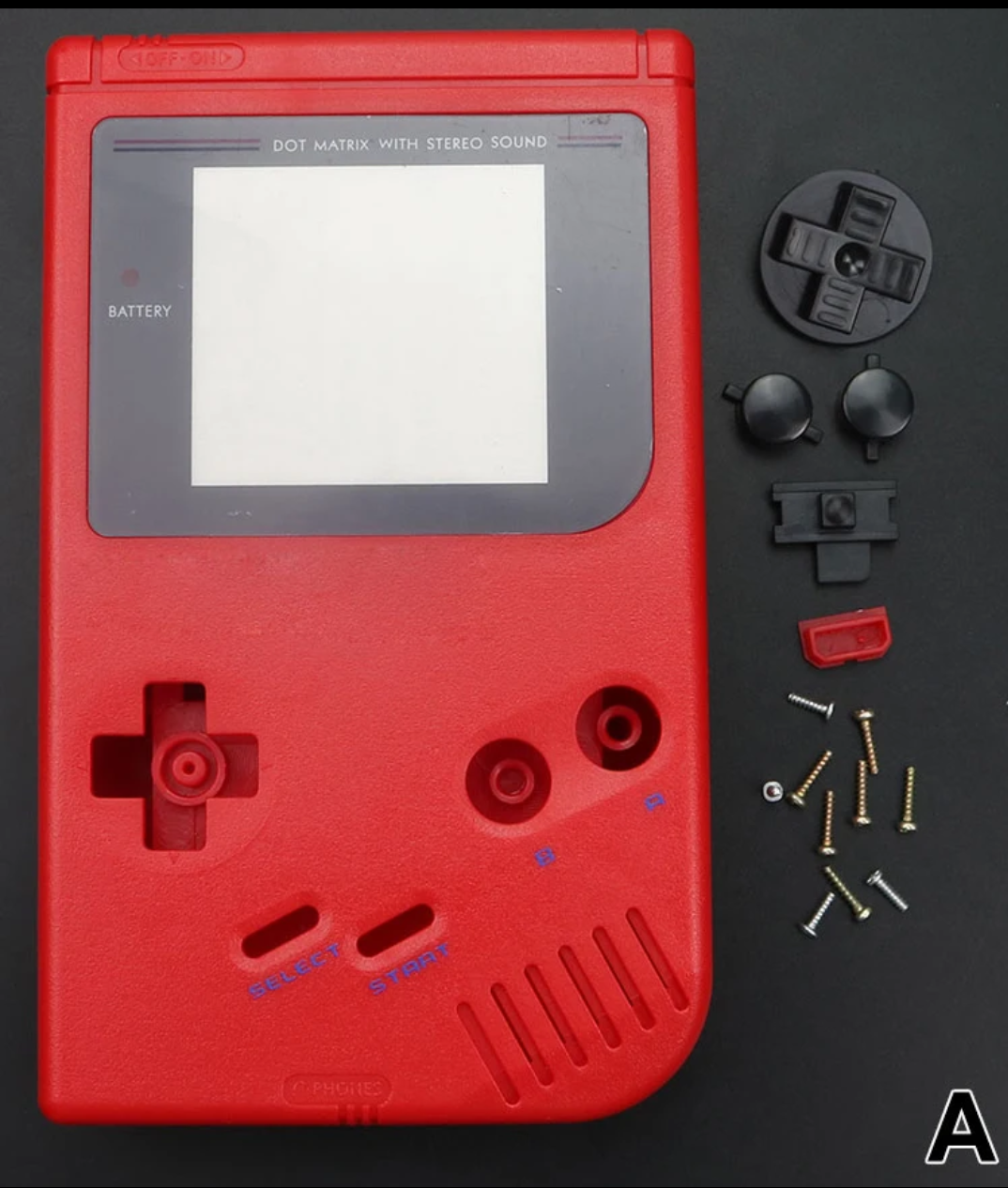 Carcasse GameBoy DMG – Restauration et Customisation