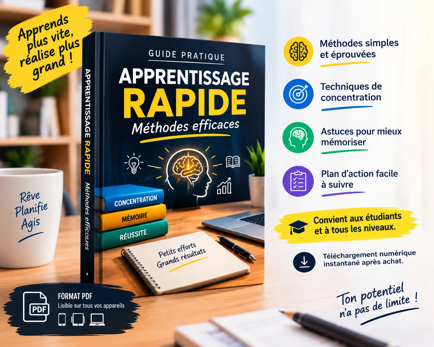 Guide d’apprentissage rapide – Méthodes efficaces