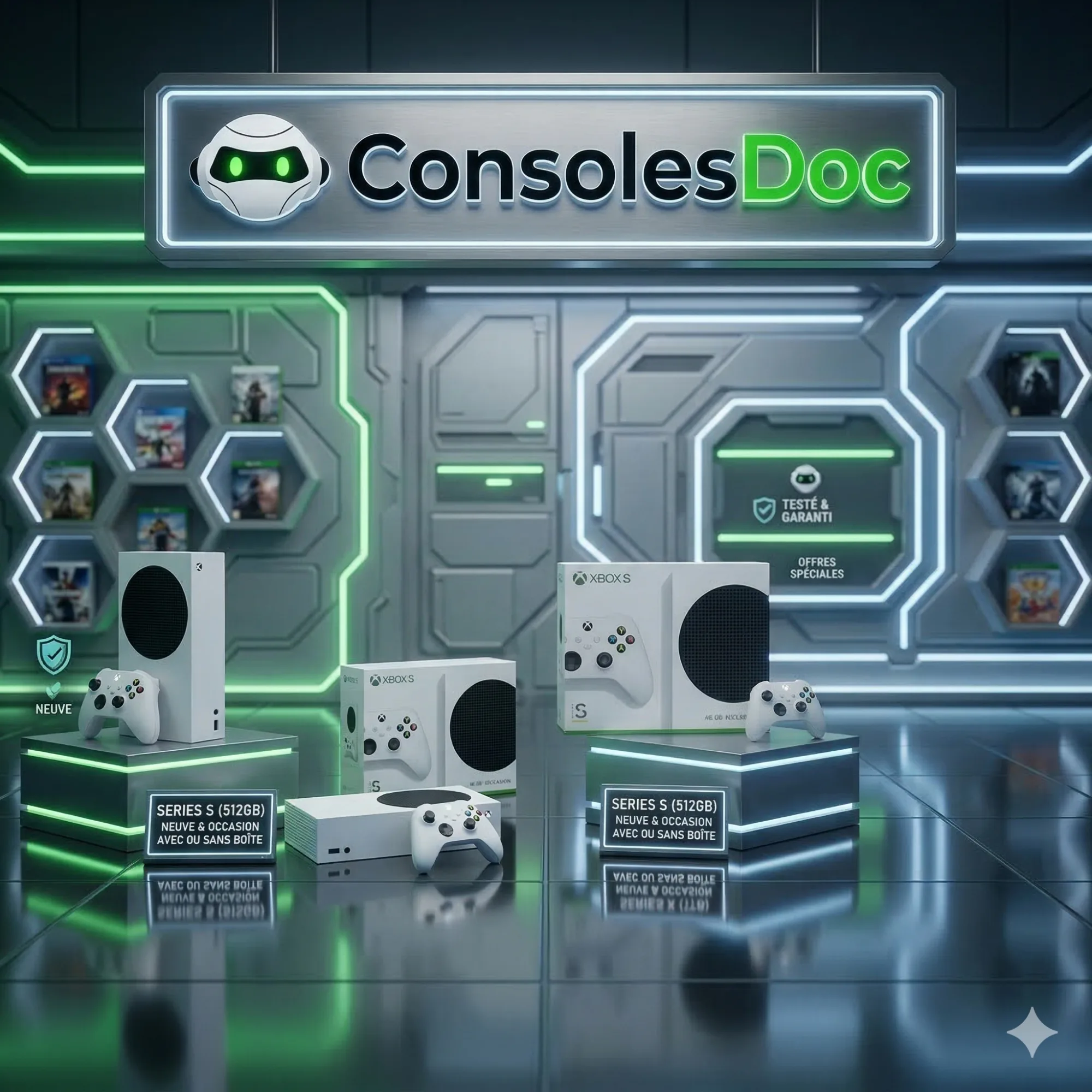 Vente de Consoles Xbox Series S/X Neuves et d'Occasion - Garantie 1 Mois Incluse