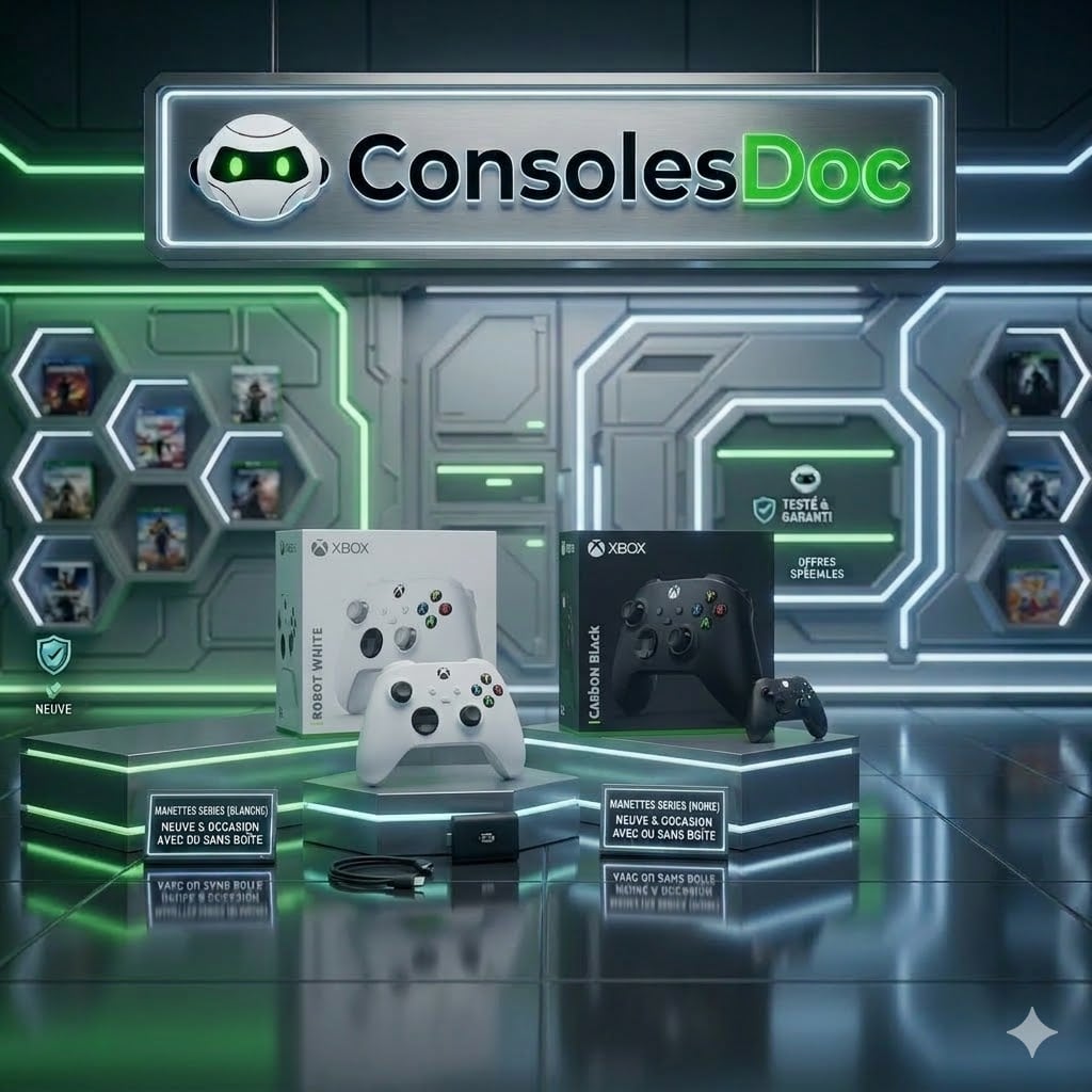 Manettes Xbox Series Neuves et d'Occasion au Meilleur Prix - Garantie 1 Mois