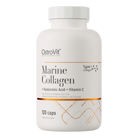 Collagène Marin + Acide Hyaluronique + Vitamine C 120 gélules
